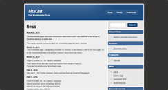 Desktop Screenshot of altacast.com